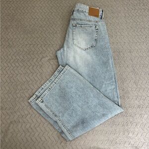 Aeropostale Women’s Baggy Wide Leg Denim Jeans